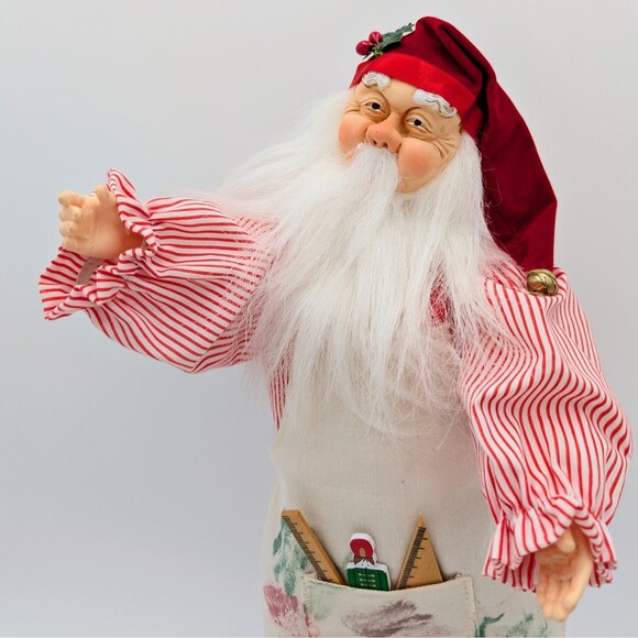 Vintage Motionette Santa Claus Animated Musical Christmas Figure 16" Taiwan ROC - Picture 3 of 11